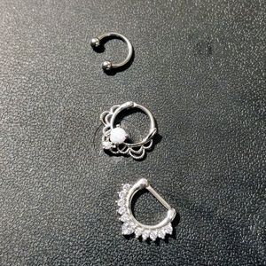 Brand New Septum Rings